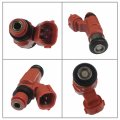 Set 4 Fuel Injectors Fit Yamaha Outboard 115 Hp Marine Engine Cdh210 2000 Up 