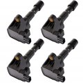 Pack Of 4 Ignition Coils For Honda City Cr-z Fit 2009-2015 Fits Uf626 C1664 