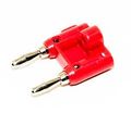 Dual Banana Plug Red 