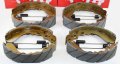 4 Sets Of Quality Grooved Front And Rear Brake Shoes Springs For All The 2005-2016 Kawasaki 600 Mule Kaf 400 