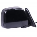 Ocpty Passenger Side Mirror For 1990-1997 Toyota Land Cruiser Outside Accessories Easy-adjustable Manual Folding Non-heated