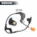 Uxcell Front Left Driver Side Abs Wheel Speed Sensor No 57455-s5d-013 57455s5d013 For Honda Civic Vii Ep3 2001-2005