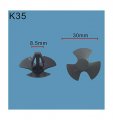 Autobahn88 Bumper Clip Compatible With Gm Cadillac Buick Gmc Hummer Saturn Oldsmobile Pontiac Oem 04878883aa Pack Of 20