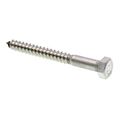 Prime-line Lag Screw Bolt Hex Head 5 16 In X 3 Stainless Steel Pack Of 15