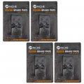 Niche Brake Pad Set For Suzuki Burgman An400s 59301-14810 59301-14820 Front Semi-metallic 4 Pack