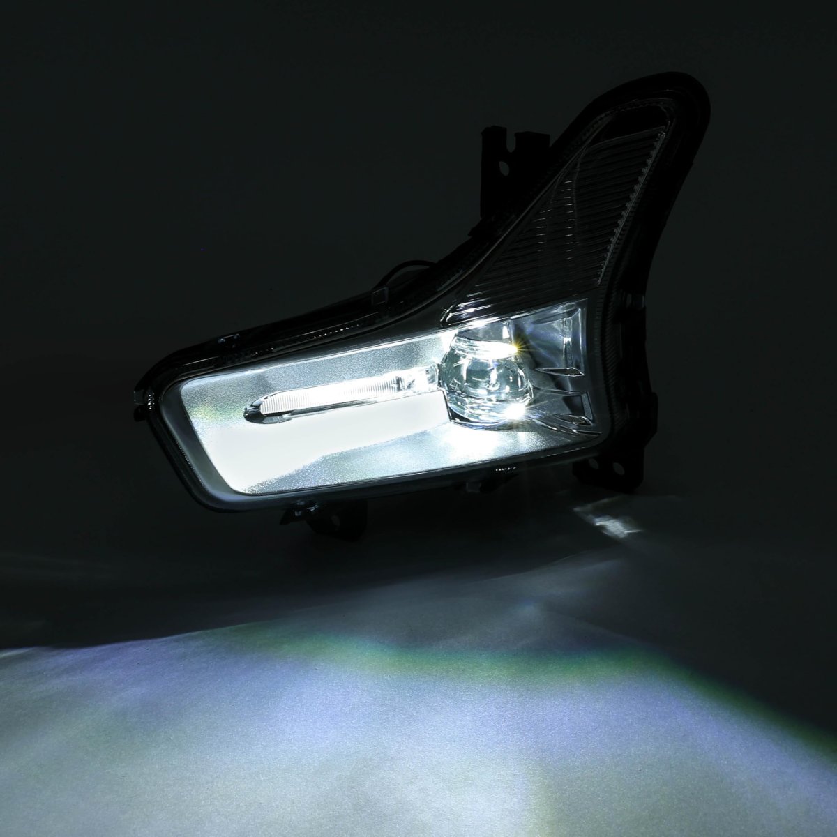 Hecasa Fog Lights For 2019-2020d Fusion Front Led Lamps Left Right Side Replacement For Fo2593252 Fo2592252 Ks73-15a254-cb