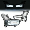 Hecasa Fog Lights For 2019-2020d Fusion Front Led Lamps Left Right Side Replacement For Fo2593252 Fo2592252 Ks73-15a254-cb 