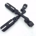 Smt-black Adjustable Peg Mounting Kit Skull Foot Compatible With Goldwing Vtx1300 Shadow Valkyrie Triumph 1-1 2 Inch 1 5 Front