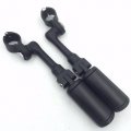 Smt-black Adjustable Peg Mounting Kit Skull Foot Compatible With Goldwing Vtx1300 Shadow Valkyrie Triumph 1-1 2 Inch 1 5 Front