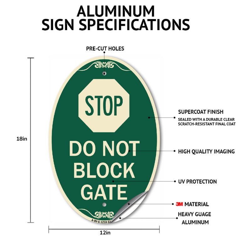 Signmission Designer Oval Series Tow Away Resident Parking Unauthorized Vehiclesed With Car Tow Graphic Green Tan 12 X 18