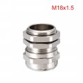 Uxcell 3pcs M18 Cable Gland Metal Waterproof Connector Wire Glands Joints For 5mm-10mm Dia Range