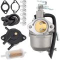 Autokay 15003-2943 Carburetor For Kawasaki Kaf400 2005-2019 Mule 600 610 Sx Xc Sc 4x4 Carb Assembly 15004-0953 With Gasket Fuel