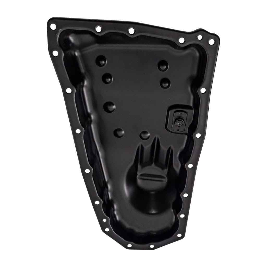 Transmission Pan For Nissan Quest 2015 2016 2017 Steel Black Stock Depth Replacement 3139029x0b