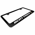 Ipick Image Made For Dodge Scat-pack Full Color Black Metal License Plate Frame Challenger