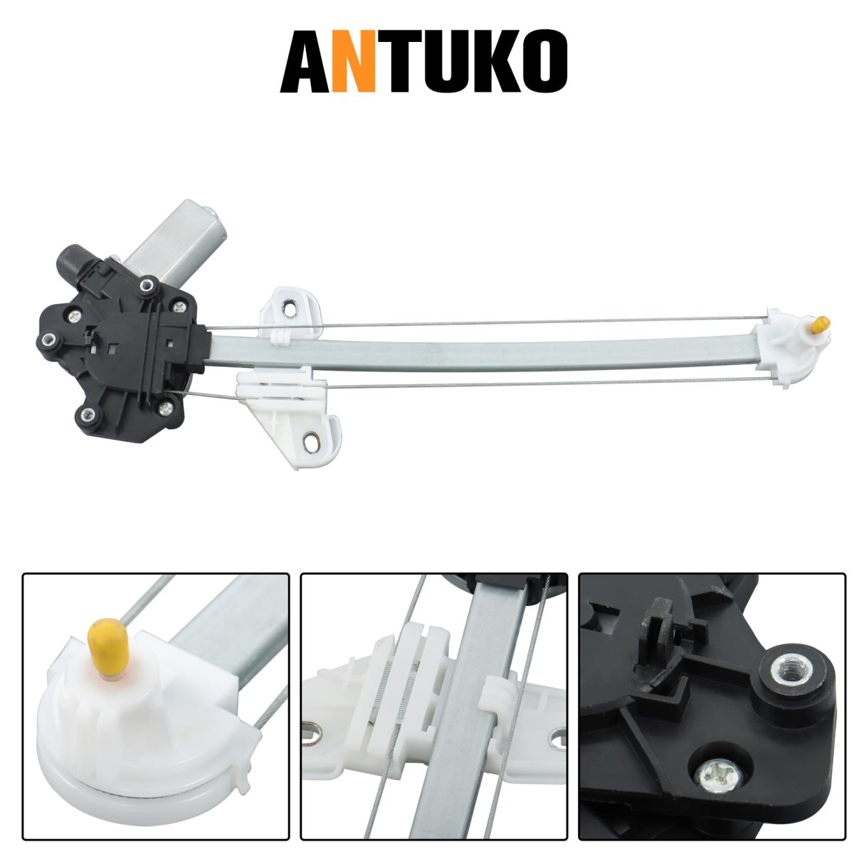 Power Window Regulator With Motor Rear Right For Civic 2012 2013 2014 2015 Replacement Part Number 751-758