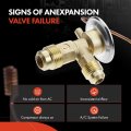 A-premium A C Expansion Valve Compatible With Ford F-150 F-250 F-350 Mustang Honda Accord Civic Dodge Challenger Charger More