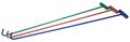 Roadpro Rp5pin Brushed Aluminum Assorted Color 5th Wheel Pin Puller 