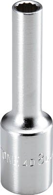 1 2 In Drive 12 Point Deep Socket 4d-24l Metric Metal Triple Square