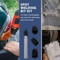 Usonline911 3 8 Spot Weld Cutter Remover Drill Bits Hex Sheet Metal Hole Sets Double Sided 14-pack