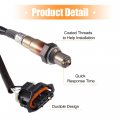 Uxcell Front Left Right Oxygen Sensor For Chevrolet Cruze 2011-2015 No 55572215 Plastic Metal Black