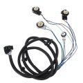 Tail Light Wiring Harness Enhanced Safety Stable Connection For 1500 2500 Hd 3500 Right 25958495 15824515 