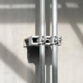 Rubber Cushion Strut Clamp 4 Piece Set 8 In Cushioned Rigid Steel Pipe For Mounting Pex Tubing To Channels Silver Industrial