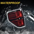 G-plus Pickup Rear Tail Lights Compatible With 2009-2014 Ford F150 2 4 Door Not Fit Flareside Models Brake Lamps Side Marker