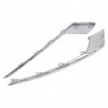Applianpar Front Left And Right Fog Light Lamp Bezel Trim For Ford Fusion Sedan 2017-2019 Chrome