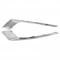 Applianpar Front Left And Right Fog Light Lamp Bezel Trim For Ford Fusion Sedan 2017-2019 Chrome