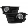 Chrome Housing Oe-style Front Fog Light Driving Lamp Assembly W Bezel For 2010-2012 Ford Mustang Power Switch Universal Wiring 