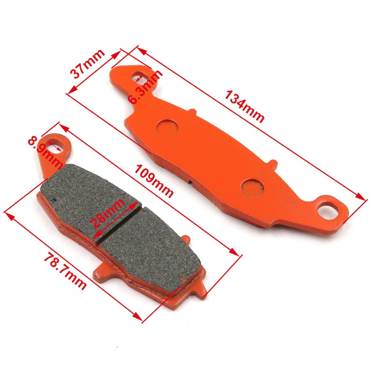 Httmt Carbon Ceramic Brake Pads For Kawasaki Vn1500g Vulcan 1500 Nomadi Boulevard