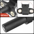 A-premium 3-pc Engine Camshaft Crankshaft Position Sensors Compatible With Mercedes-benz W202 Series C220 1996 Replace
