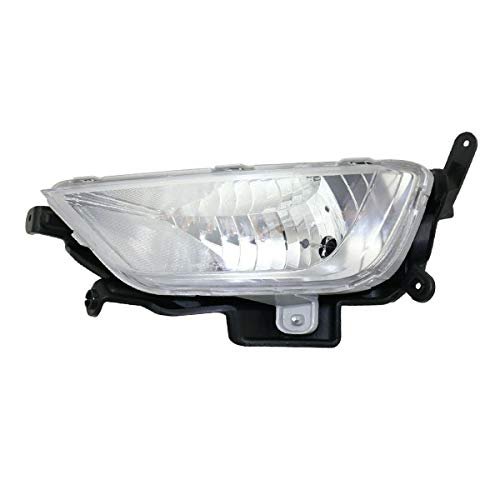 Partomotive For 11-13 Optima Hybrid Front Driving Fog Light Lamp Assembly W Bulb Driver Side