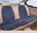Seemehappy Fluffy Leopard Seat Covers For Cars Front Bench Back Carseat Protectors Car Full Set Cushions Truck Suv Auto-full