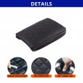 Safercctv Center Console Cover Compatible With Model 3 Y Pu Armrest Cushion Protector Black