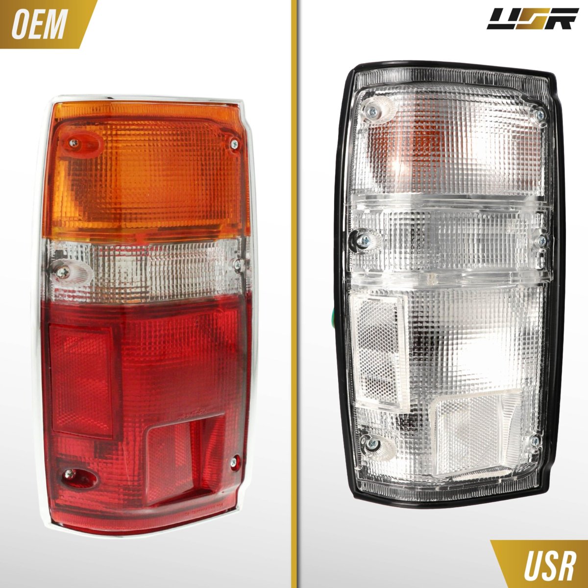 Usr 84-88 Rn60 Pickup Tail Light A Rear Lamps Left Right Pair For 1984-1988 Toyota Pick Up Truck All Models 84-89 4runner Suv