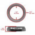 Caltric Muffler Mufller Donut Gasket Compatible With Arctic Cat 450 4x4 2010 2011 2012