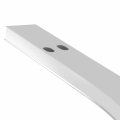 To1106213 Rear Bumper Reinforcement Impact Face Bar Compatible With Toyota Prius V 2012-2018 Aluminum Silver