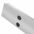 To1106213 Rear Bumper Reinforcement Impact Face Bar For Toyota Prius V 2012 2018 Aluminum Silver