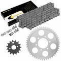Caltric Drive Chain And Sprockets Kit Compatible With Suzuki Gsxr750 Gsx-r750 1990 1991 1992