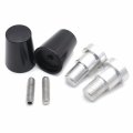 Httmt Mt220-020- Grip Billet Black Left And Right Handle Bar Ends For Yzf600 Frz600 
