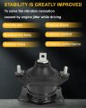 Engine Motor Mount Set Automatic Transmission Compatible For Acura Tl 2004-2008 Rl 2005-2008 3 2l 5l A4526hy A4599hy 2pcs