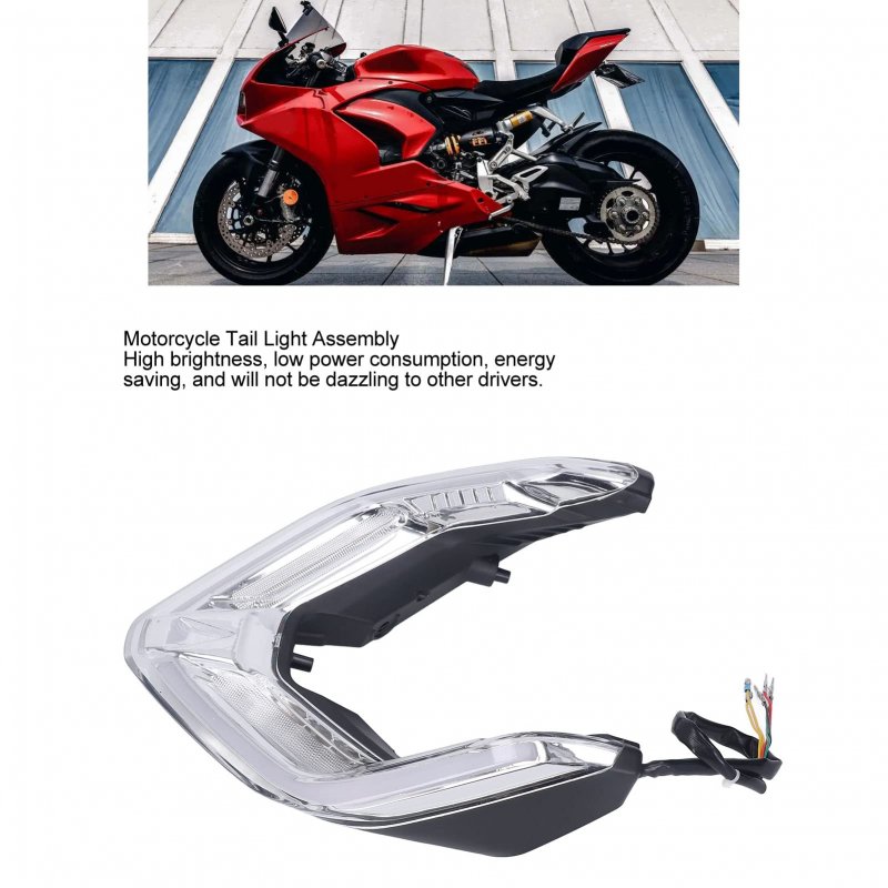 Motorcycle Tail Brake Lamp Light Assembly Bright Turn Signal Replacement For Ducati Panigale V2 V4 V4s V4r 2018a 2022