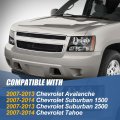 Auto Dynasty Gm2502263 Factory Style Halogen Headlight Assembly Compatible With Chevy Avalanche Suburban Tahoe 2007-2014 Driver
