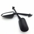 Black Rear View Mirrors For Honda Cbr250 2010 2011 2012 And Cb 1300s 2003 High Impact Pp Shell Left Right Pair
