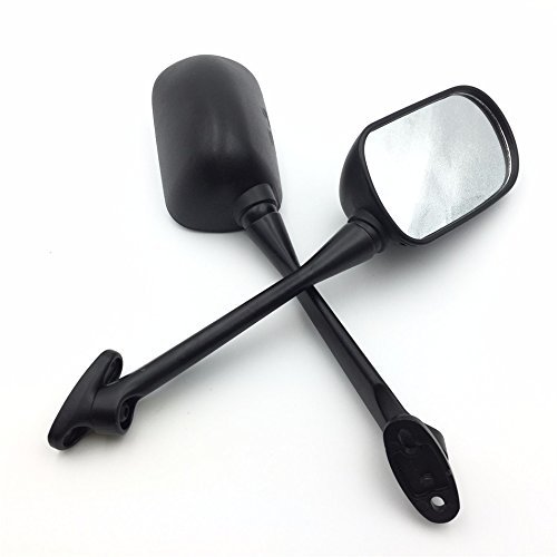 Black Rear View Mirrors For Honda Cbr250 2010 2011 2012 And Cb 1300s 2003 High Impact Pp Shell Left Right Pair
