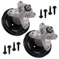 Caltric Spindle Assembly Set Compatible With Rzt-42 Rzt-50 Zero-turn Mowers 918-0659a 918-0624a 918-0659 918-0624 918-0624b