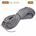 Uxcell Screen Spline 30m 98 43ft Length Pvc Sealing Strip Window Retainer 3mm Od Gray 2 Pcs