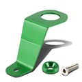 Honda Civic Ek Mt Manual Transmission 2-row Dual Core Aluminum Radiator W Stay Mount Bracket Green