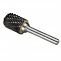 Uxcell Double Cut Tungsten Carbide Rotary File 5 8 Head 6mm Shank Cylinder Ball Shaped